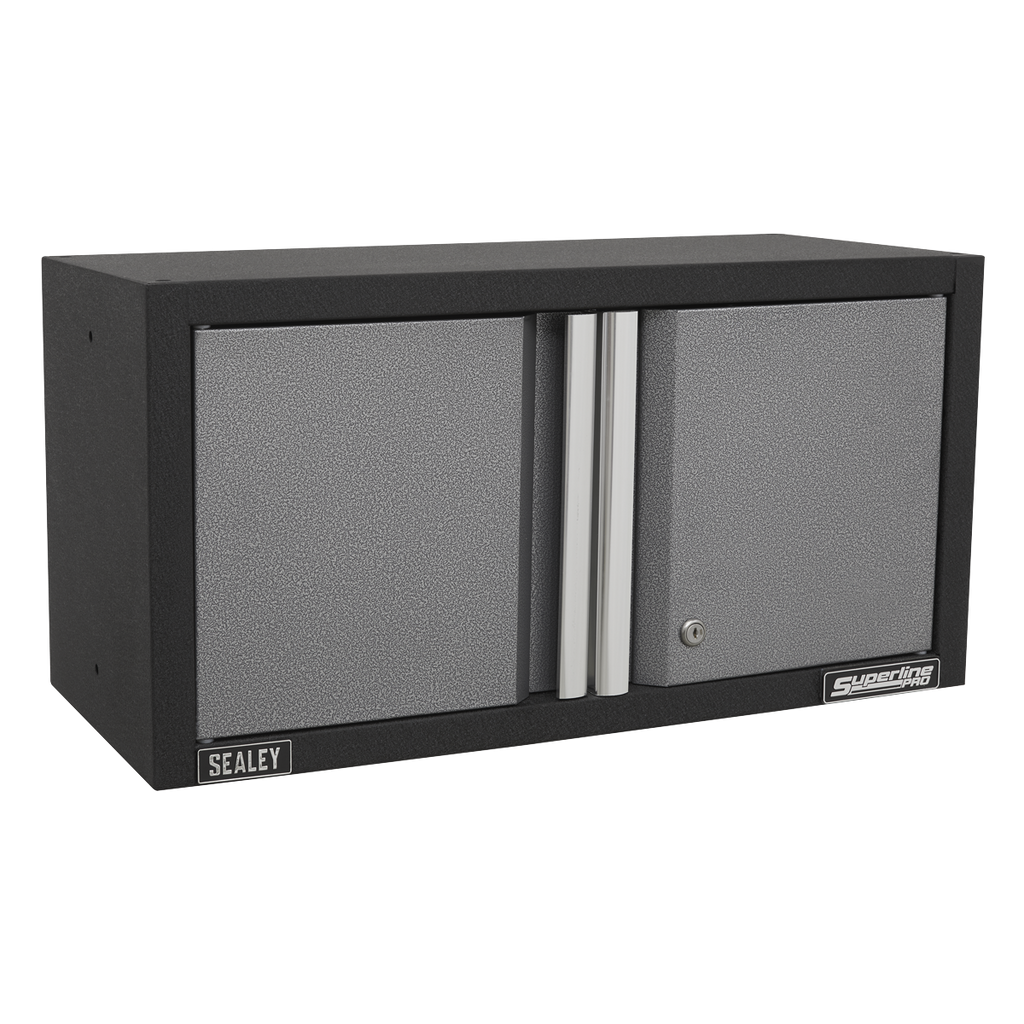 Storage System with Stainless Steel Worktop 1.96m APMSSTACK10SS