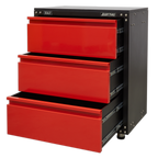 Modular Cabinet with Worktop 3 Drawer 665mm APMS82