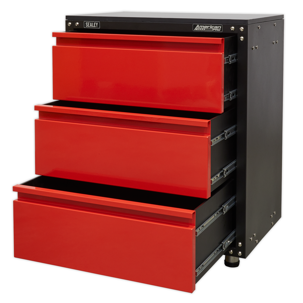 Modular Cabinet with Worktop 3 Drawer 665mm APMS82