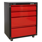 Modular Cabinet with Worktop 4 Drawer 665mm APMS84