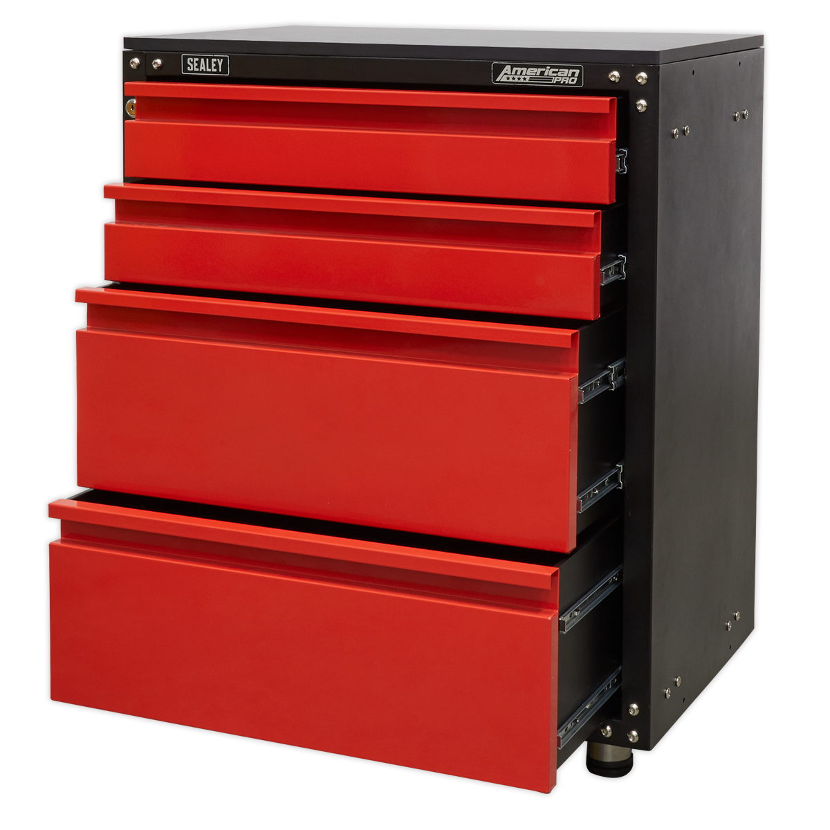 Modular Cabinet with Worktop 4 Drawer 665mm APMS84