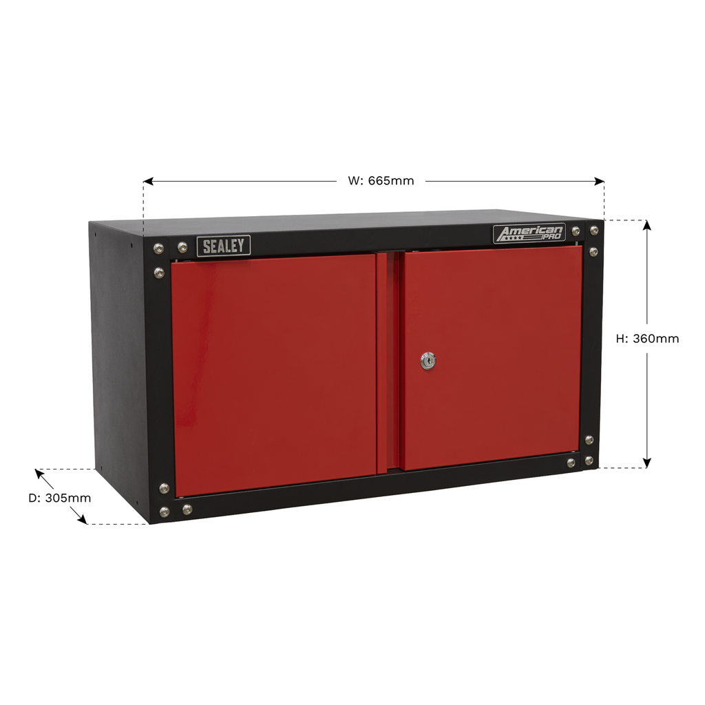 Modular Wall Cabinet 2 Door 665mm APMS85