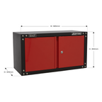 Modular Wall Cabinet 2 Door 665mm APMS85