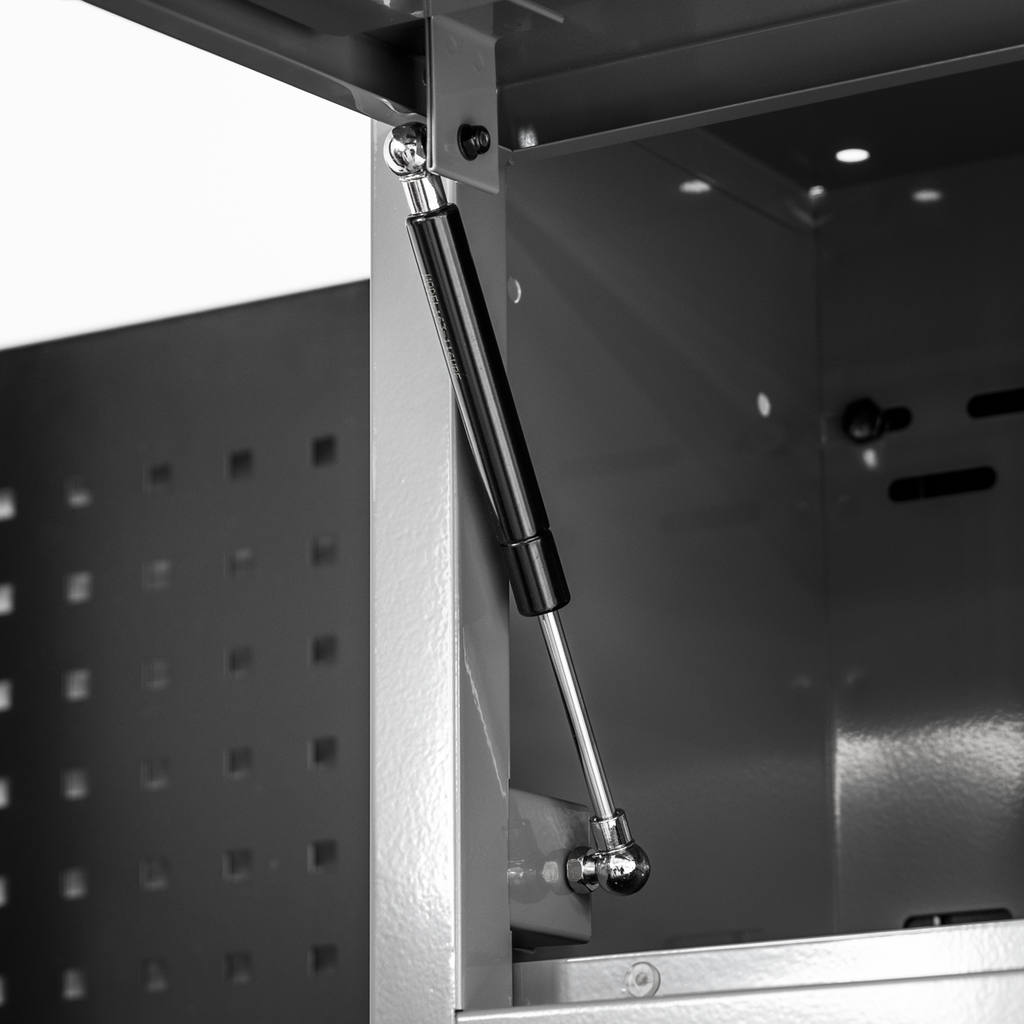 Storage System with Stainless Worktop 3.24m APMSBESTACK01SS