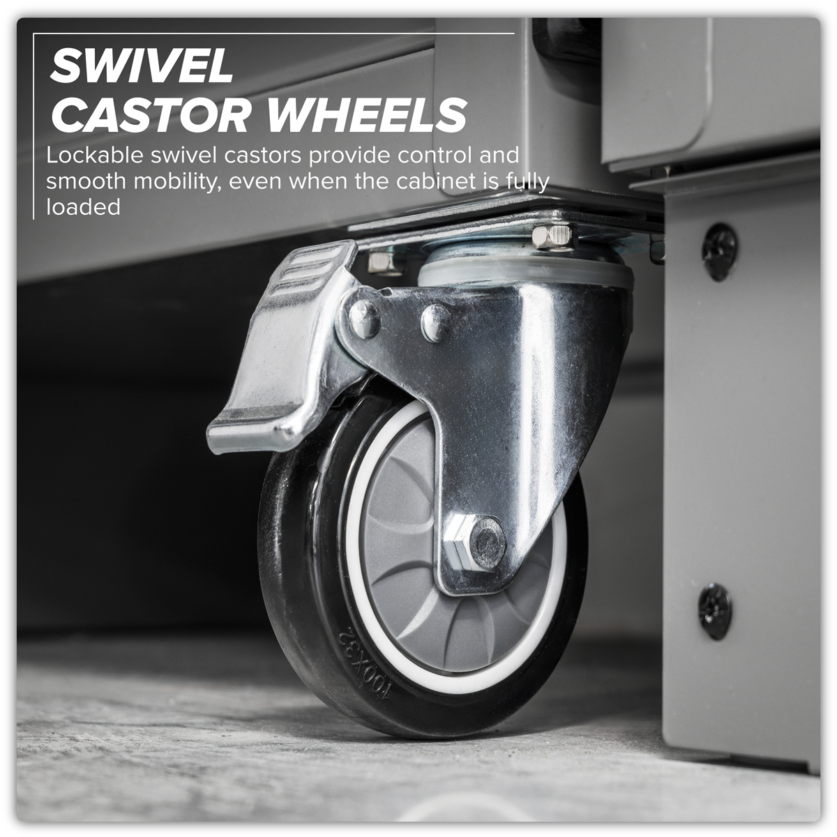 Storage System with Rubber Wood Worktop 3.24m APMSBESTACK01W