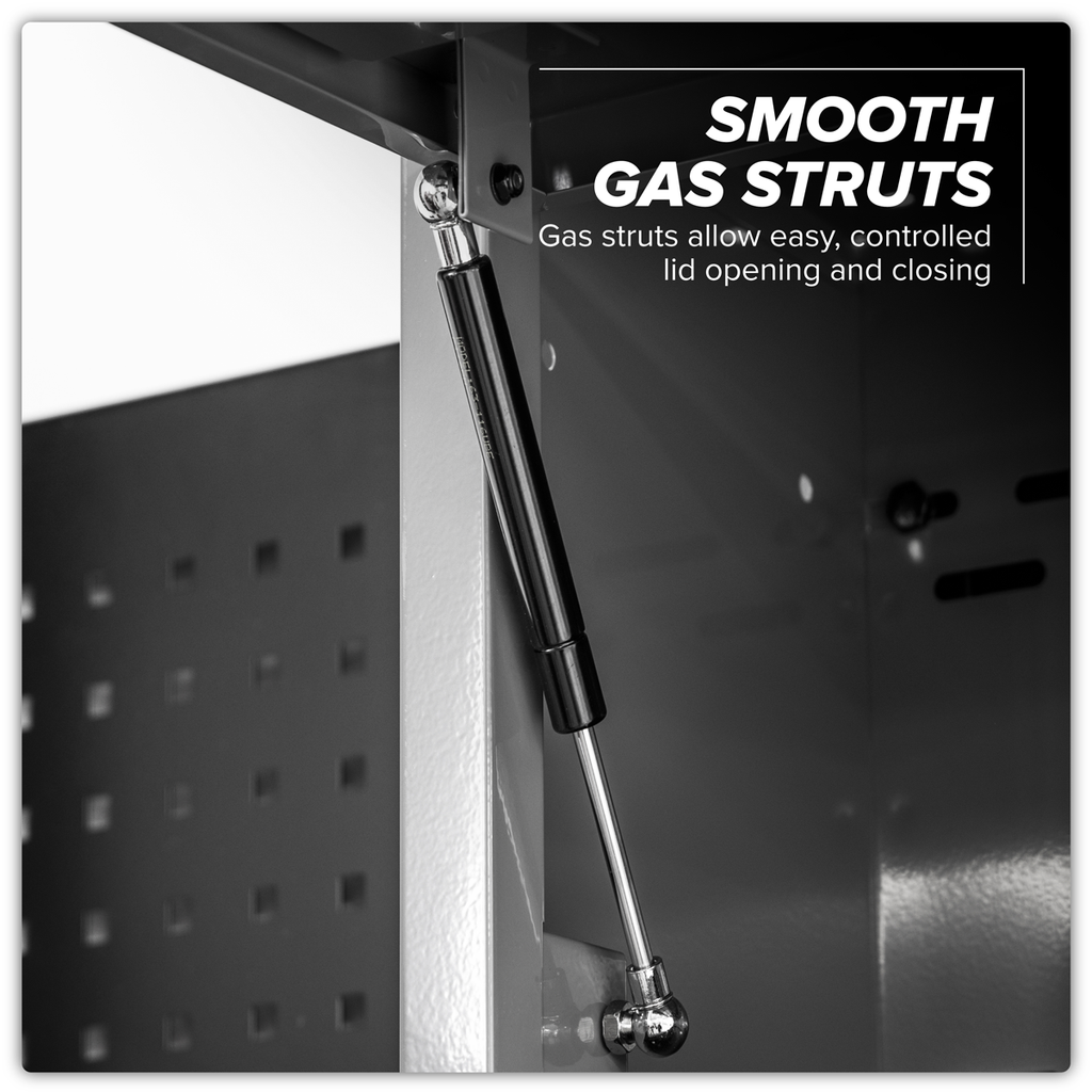 Storage System with Stainless Worktop 2.64m APMSBESTACK02SS