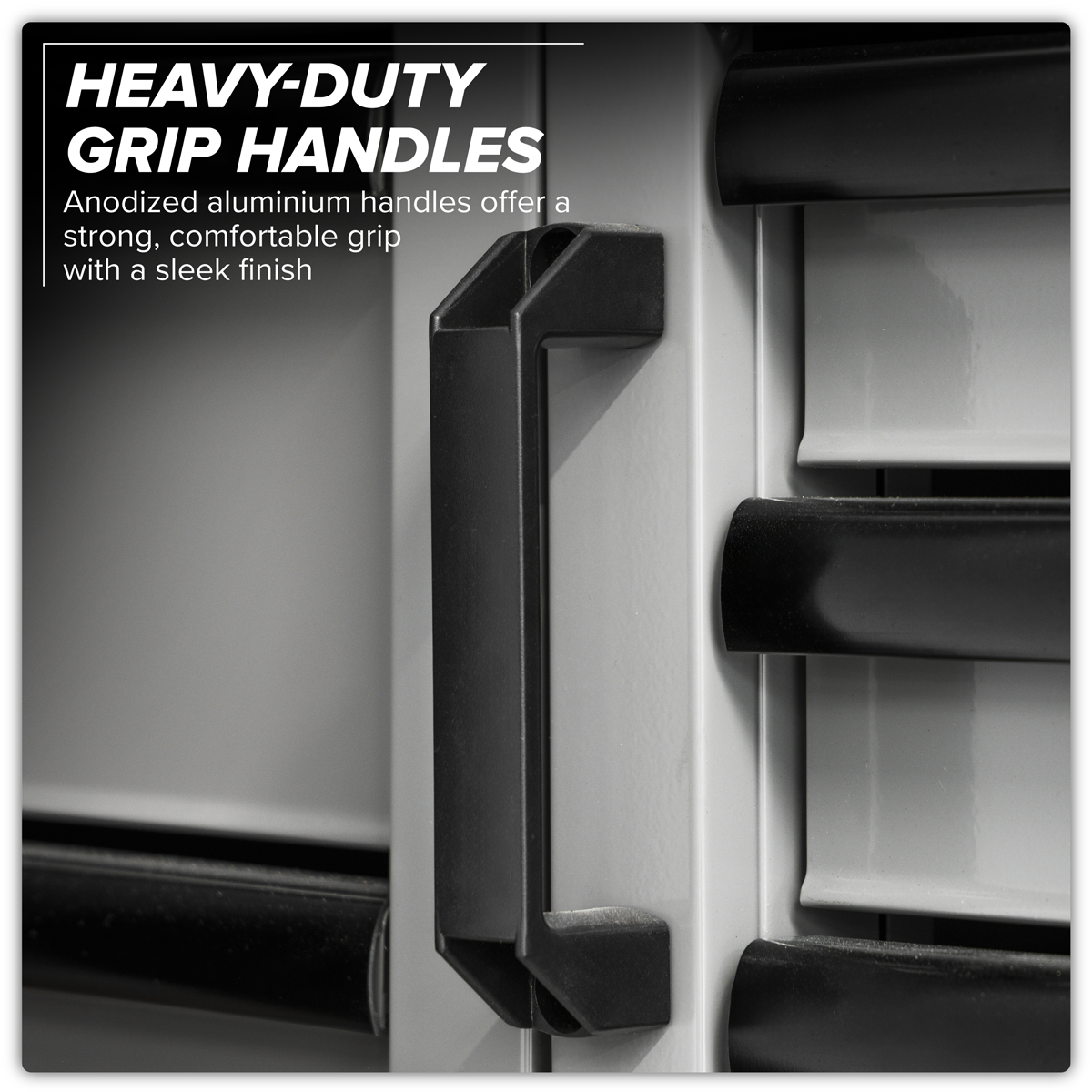 Storage System with Rubber Wood Worktop 2.64m APMSBESTACK02W