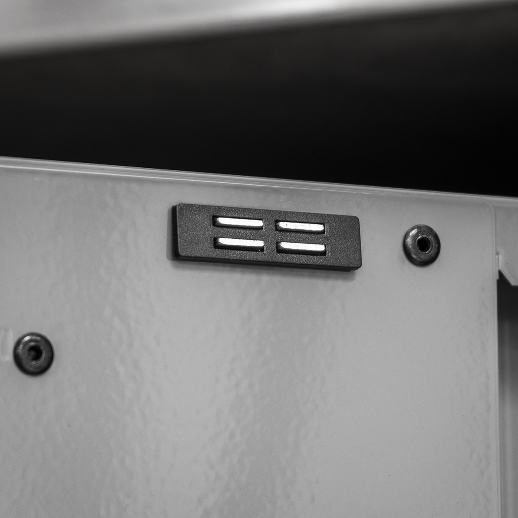 Storage System with Stainless Worktop 2.04m APMSBESTACK03SS