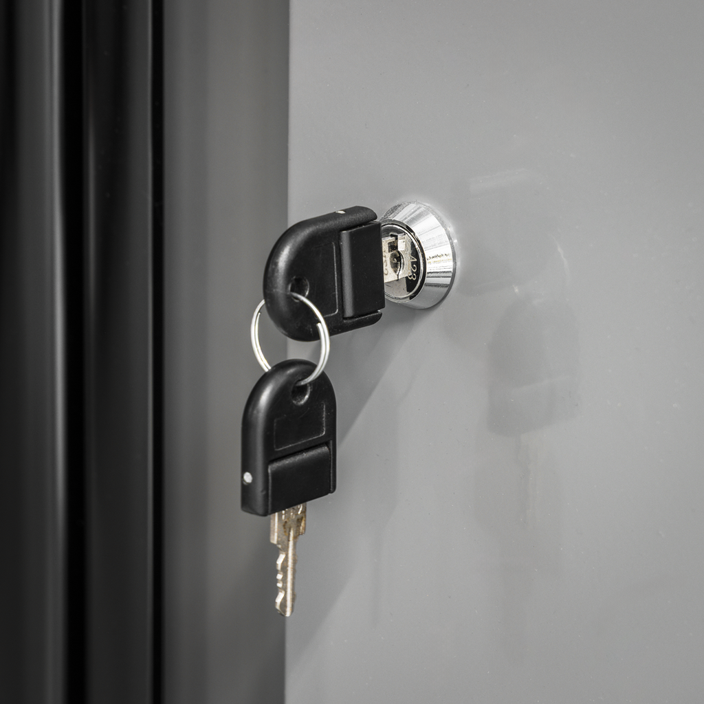 Storage System with Stainless Worktop 2.04m APMSBESTACK03SS