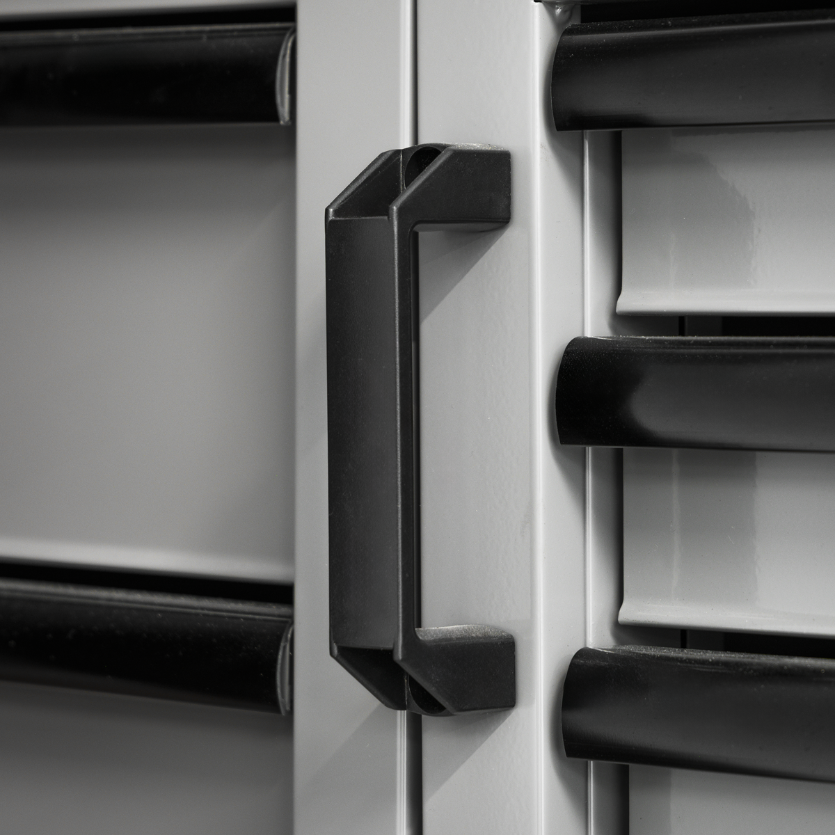 Storage System with Rubber Wood Worktop 2.04m APMSBESTACK03W