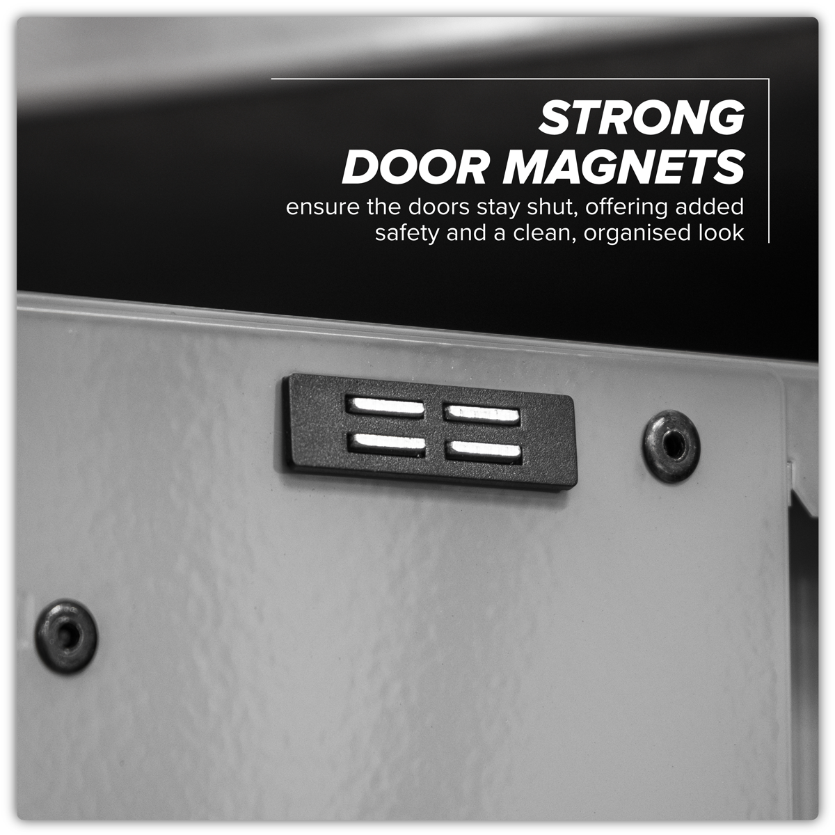 Storage System with Stainless Worktop 2.04m APMSBESTACK04SS