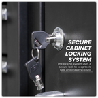 Storage System with Stainless Worktop 2.48m APMSCOMBO1SS