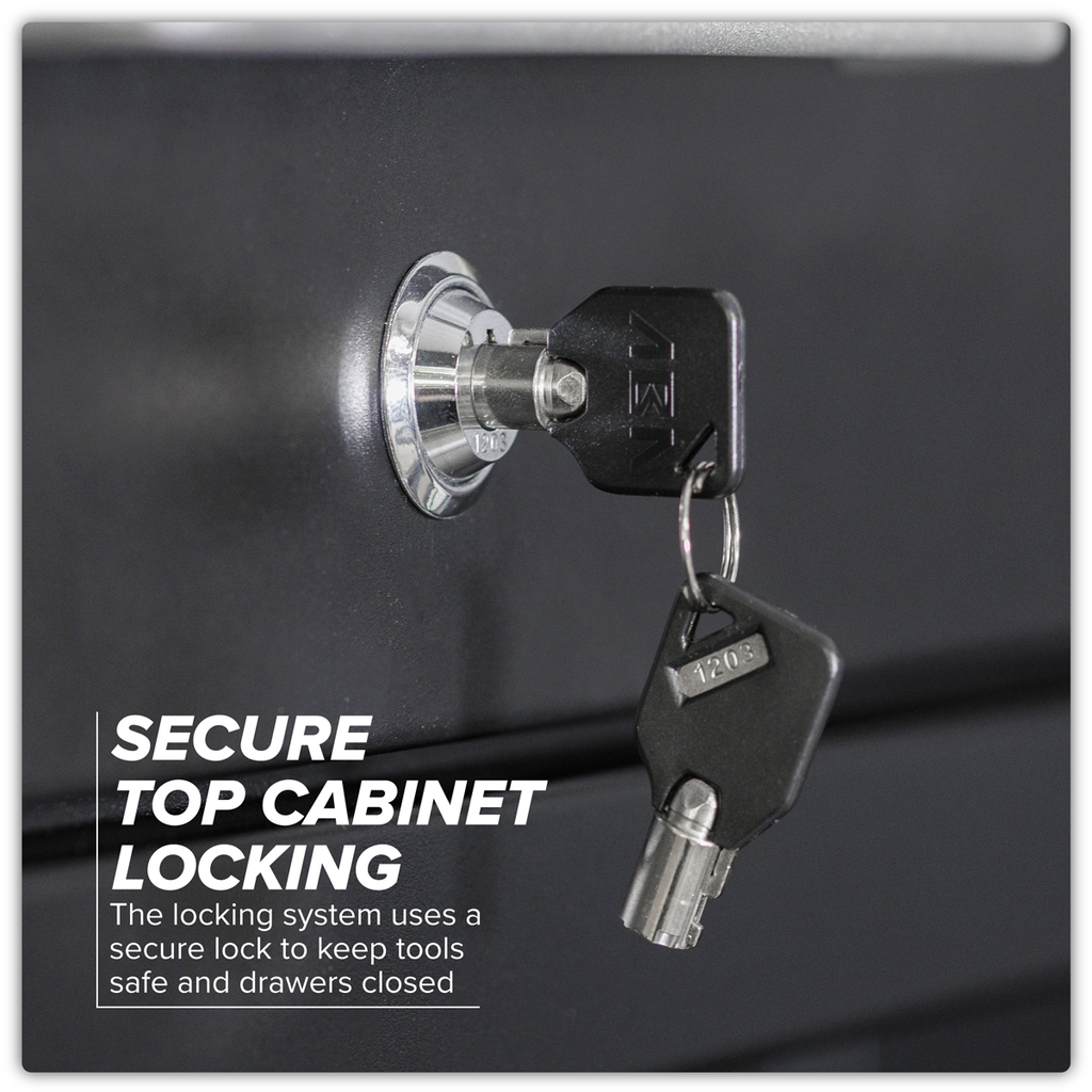 Storage System with Hardwood Worktop 2.48m APMSCOMBO1W