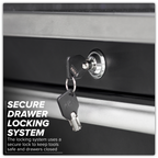 Storage System with Stainless Worktop 2.33m APMSCOMBO4SS