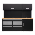 Storage System with Hardwood Worktop 2.33m APMSCOMBO4W