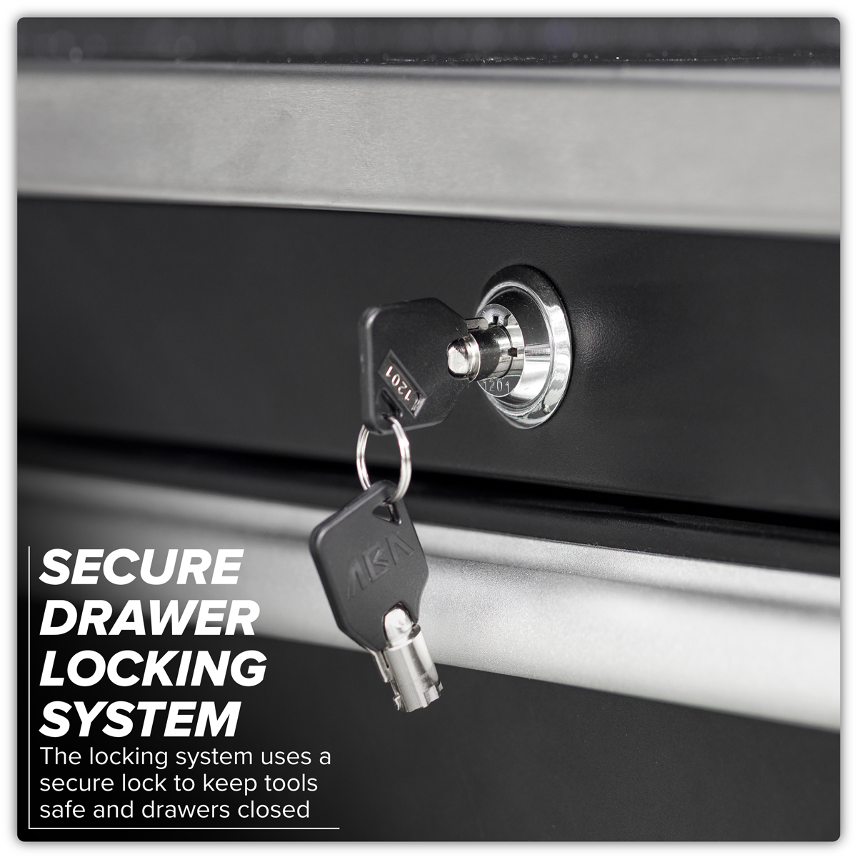 Storage System with Hardwood Worktop 5.6m APMSOAK