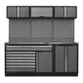 Storage System with Stainless Steel Worktop 2.04m APMSSTACK11SS