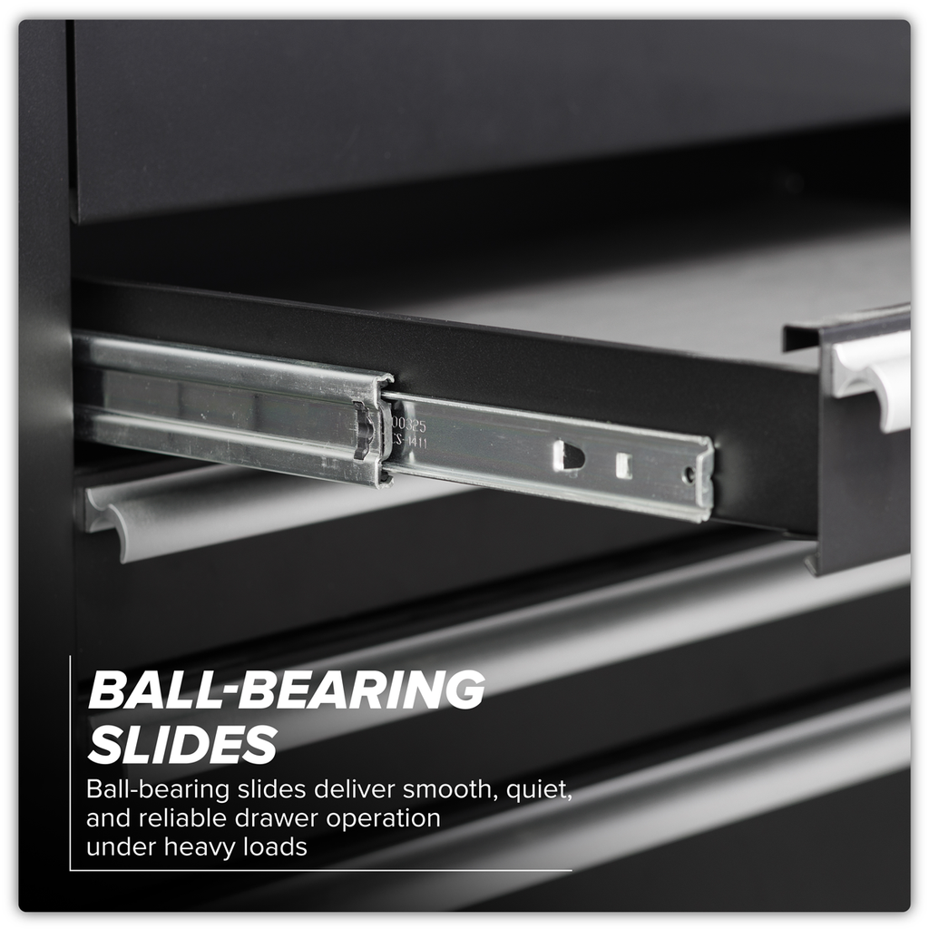 Storage System with Stainless Worktop 5.58m APMSSTEEL