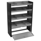 Modular Flat Shelf Van Storage System APMSVCOMBO1