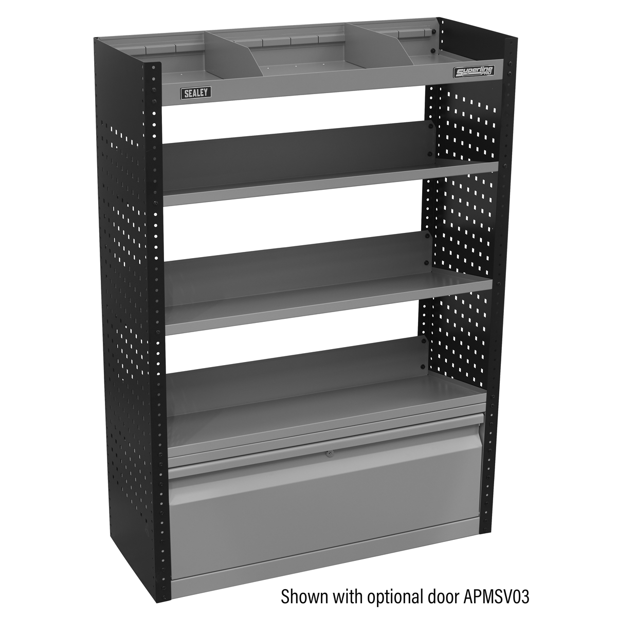 Modular Slanted Shelf Van Storage Unit 925mm APMSV02