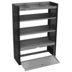 Modular Slanted Shelf Van Storage System APMSVCOMBO2
