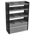 Modular Flat Shelf Van Storage System APMSVCOMBO1