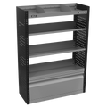 Modular Slanted Shelf Van Storage System APMSVCOMBO2
