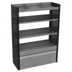 Modular Slanted Shelf Van Storage System APMSVCOMBO2