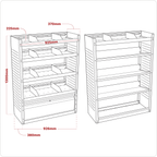 Modular Van Storage System Set 1.85m APMSVCOMBO3