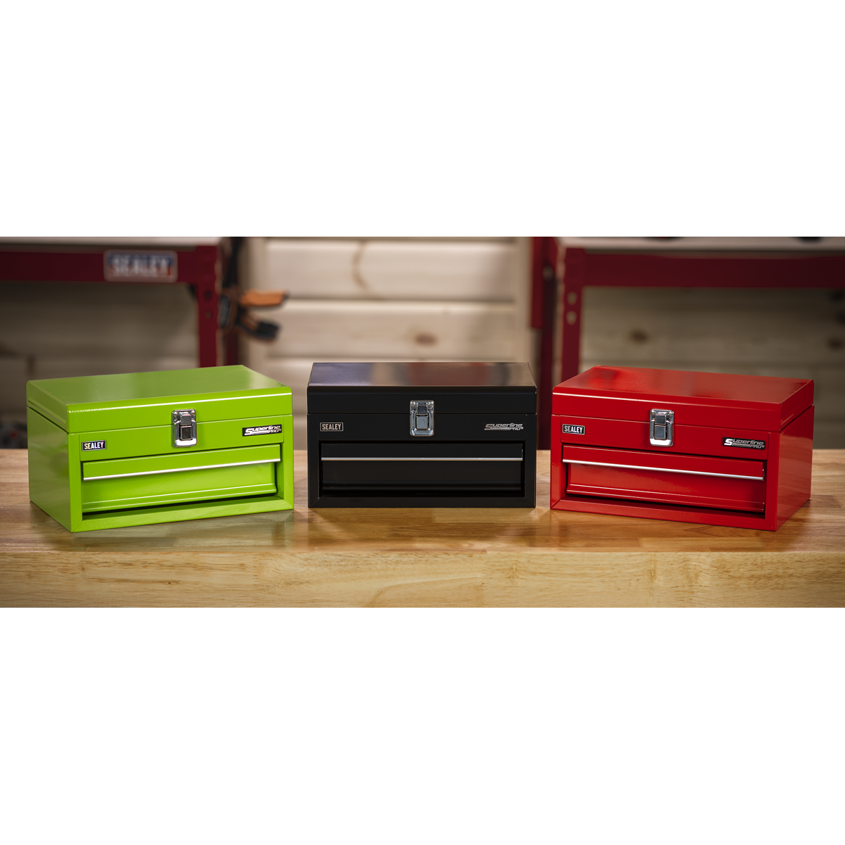 Mini Toolbox with Drawer - Black APMTB2