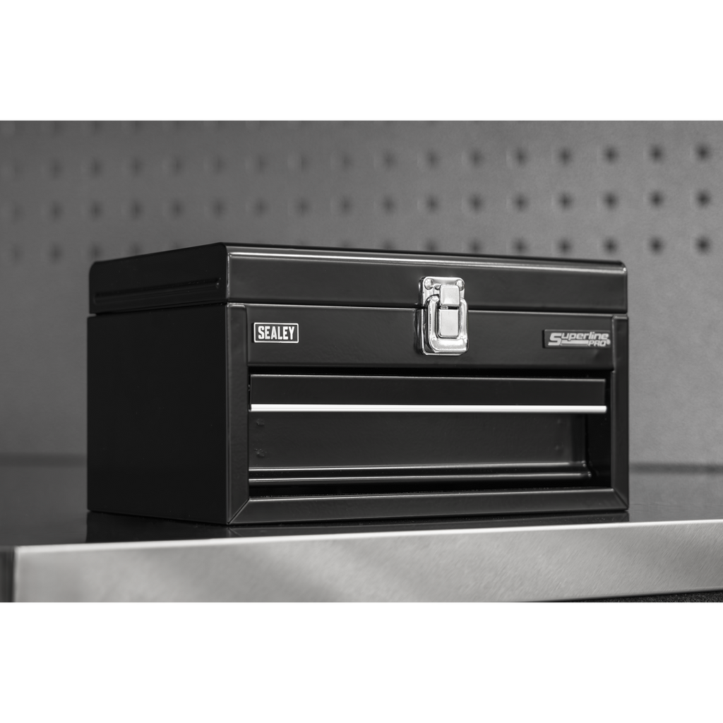 Mini Toolbox with Drawer - Black APMTB2