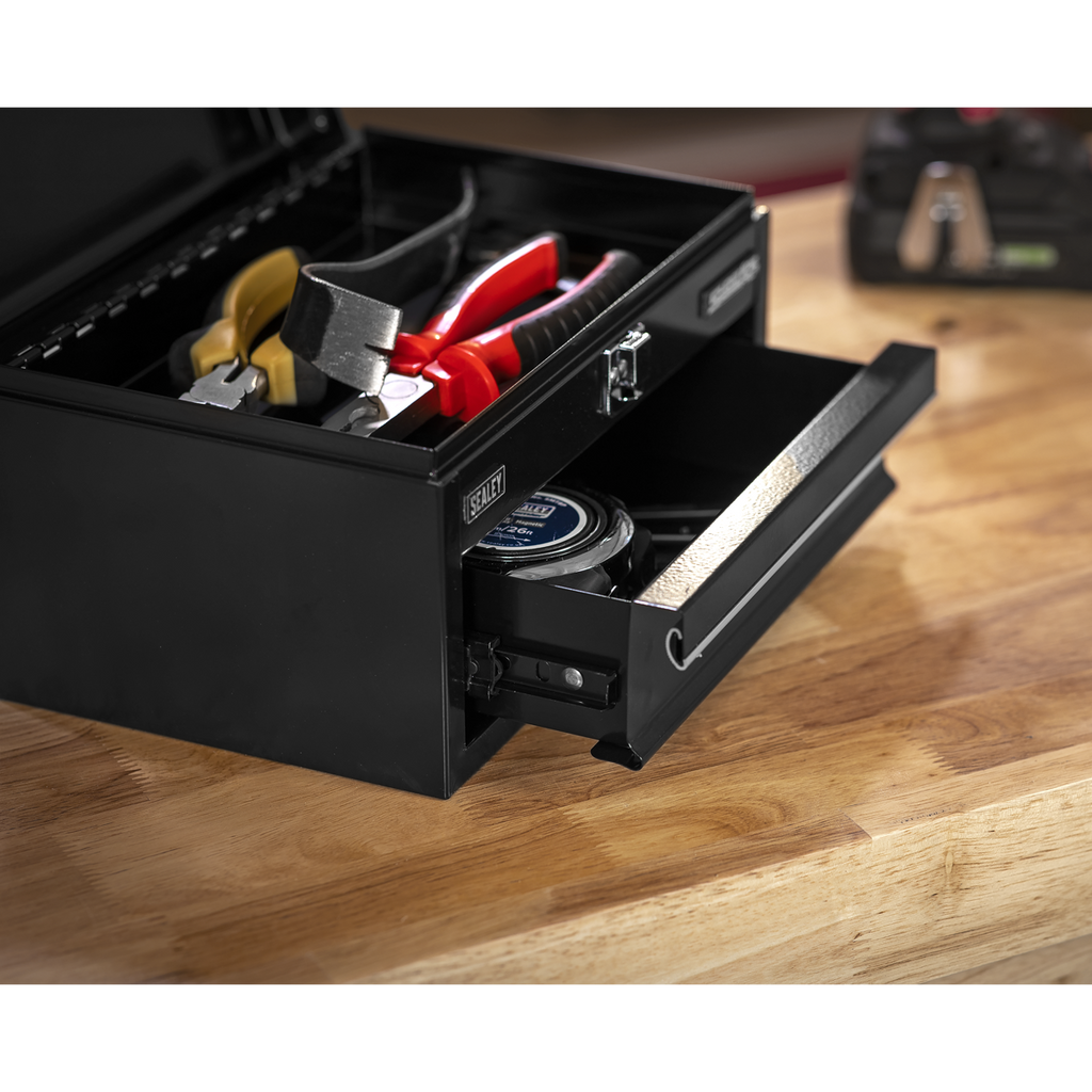 Mini Toolbox with Drawer - Black APMTB2