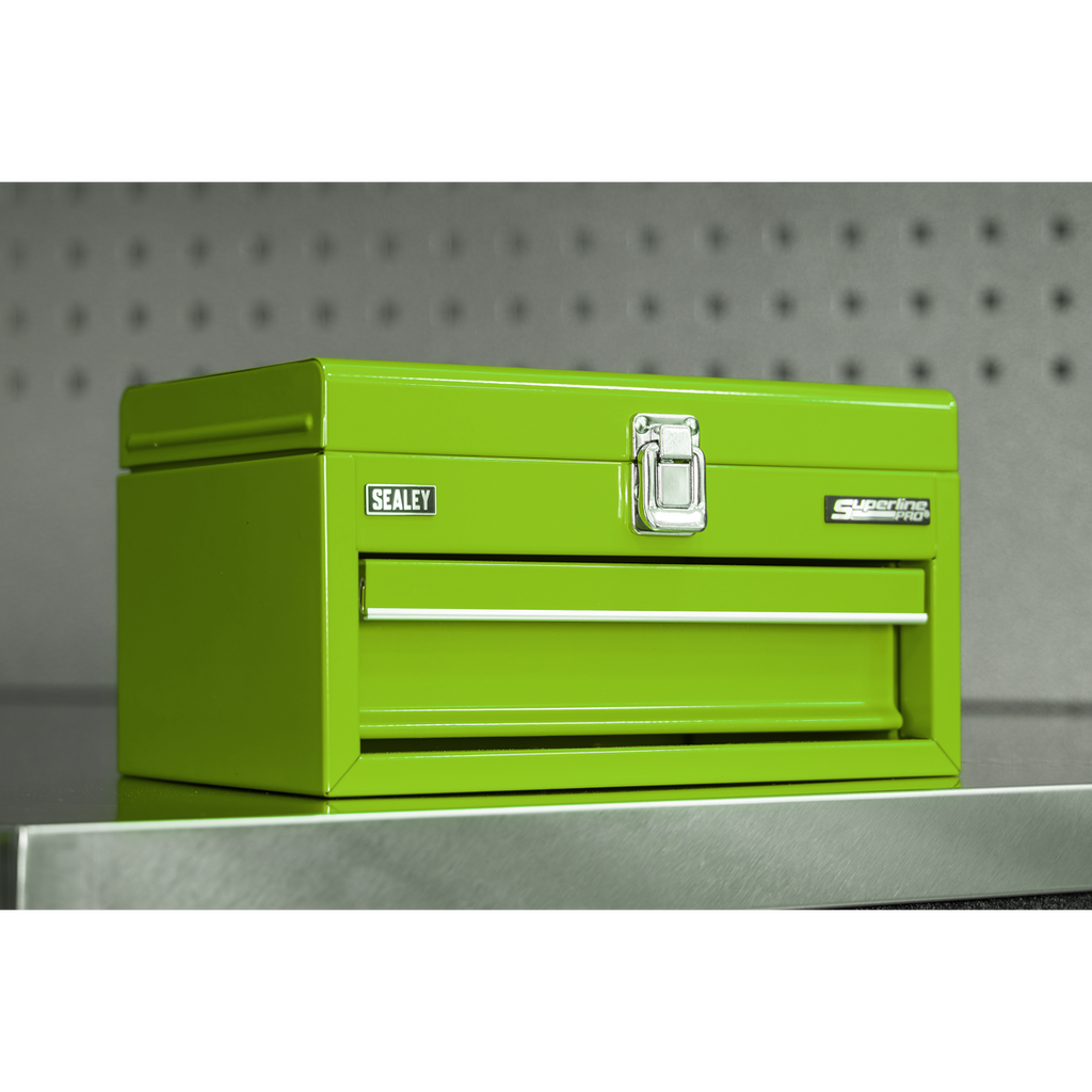 Mini Toolbox with Drawer - Green APMTB3