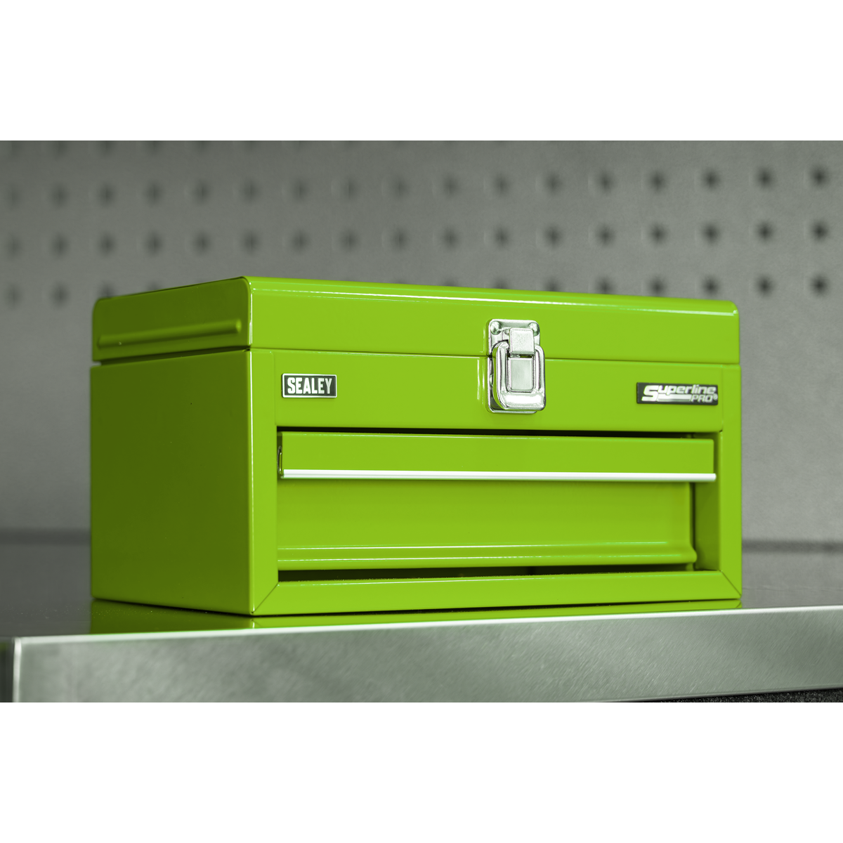Mini Toolbox with Drawer - Green APMTB3