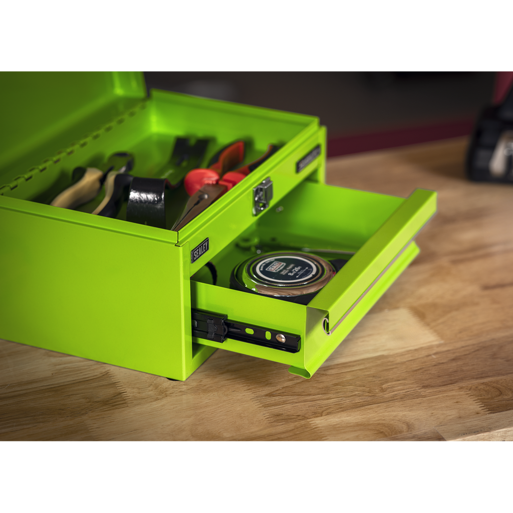 Mini Toolbox with Drawer - Green APMTB3