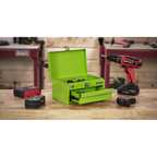 Mini Toolbox with Drawer - Green APMTB3