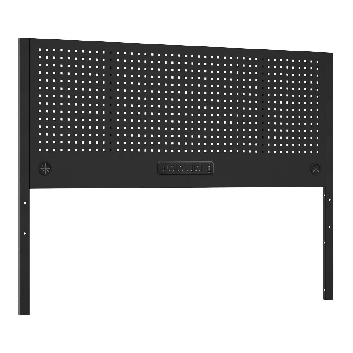 Modular Workbench with 4 Drawers & Cupboard Wooden Worktop Adjustable Height 1830mm APMWB72COMBO1W