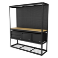 Heavy-Duty Modular Workbench & Racking Kit - 300kg Capacity Per Level APMWBCOMBO1