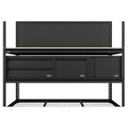 Heavy-Duty Modular Workbench & Racking Kit - 300kg Capacity Per Level APMWBCOMBO1