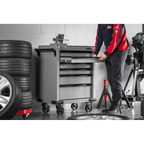 Rollcab 6 Drawer with SG Swivel Base 100mm Vice APMWS2COMBO