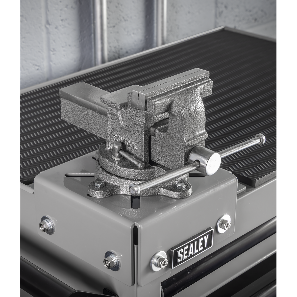 Rollcab 6 Drawer with SG Swivel Base 100mm Vice APMWS2COMBO