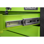 Push-to-Open Topchest 4 Drawer - Green APPD4G