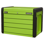 Push-to-Open Topchest 4 Drawer - Green APPD4G