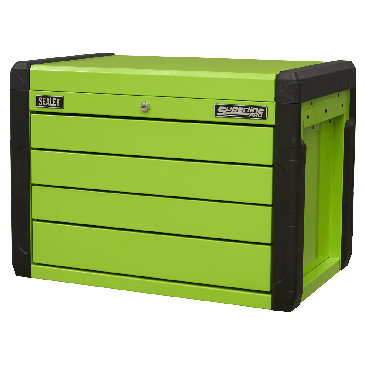 Push-to-Open Topchest 4 Drawer - Green APPD4G