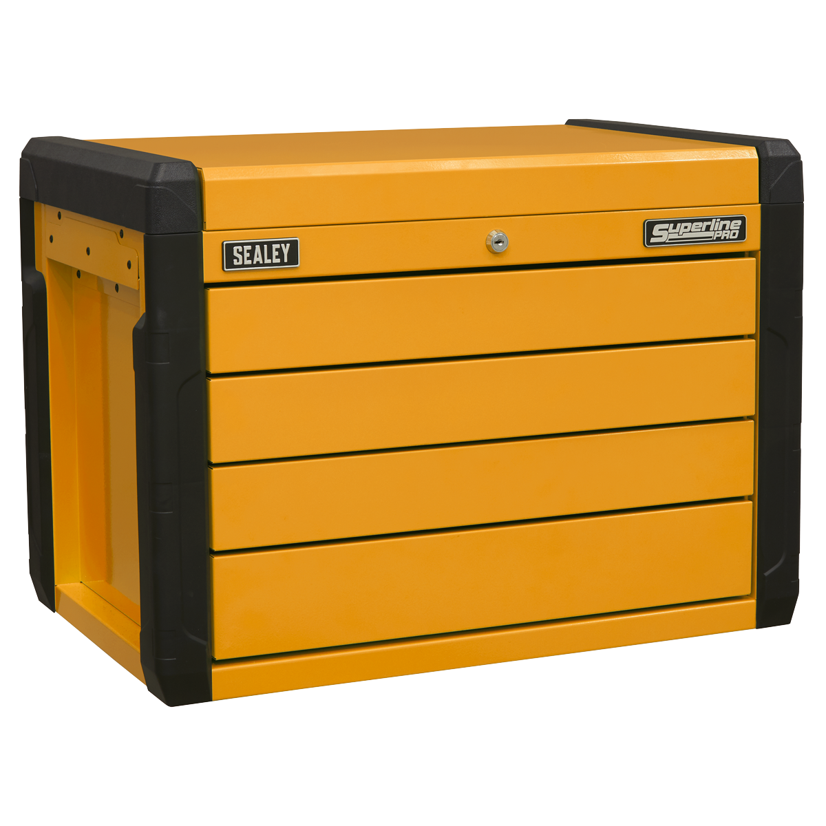Push-to-Open Topchest 4-Drawer - Orange APPD4O