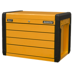 Push-to-Open Topchest 4-Drawer - Orange APPD4O