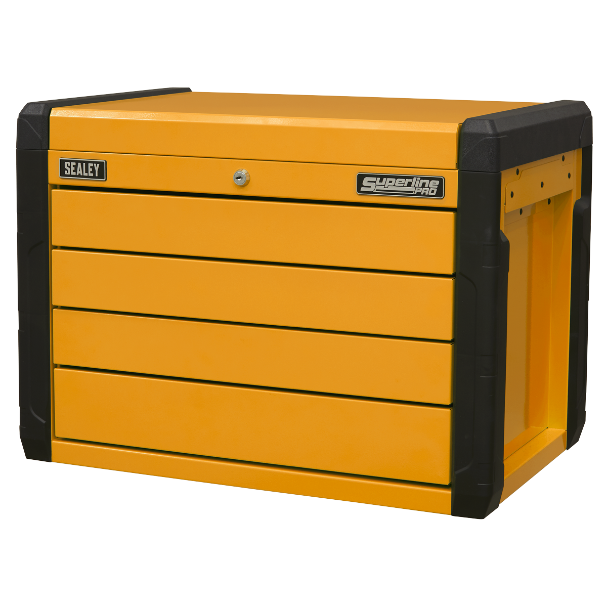 Push-to-Open Topchest 4-Drawer - Orange APPD4O