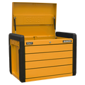 Push-to-Open Topchest 4-Drawer - Orange APPD4O