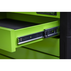Push-To-Open Topchest & Rollcab Combination 11 Drawer - Green APPDSTACKG