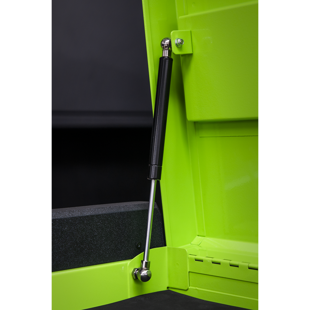 Push-To-Open Topchest & Rollcab Combination 11 Drawer - Green APPDSTACKG